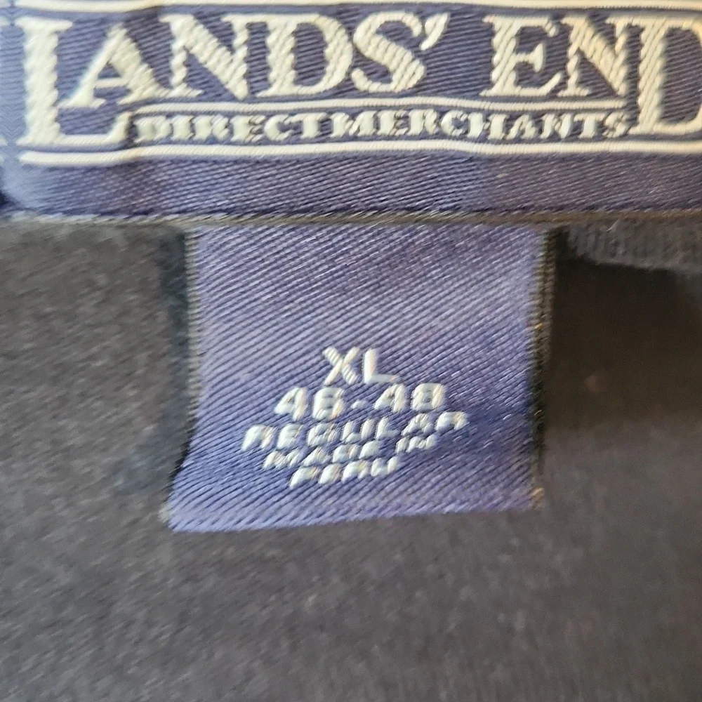 Lands’ End Black Men’s Polo